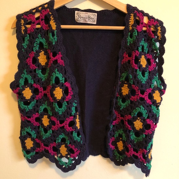 Crochet Vest 🔸 - Picture 1 of 3